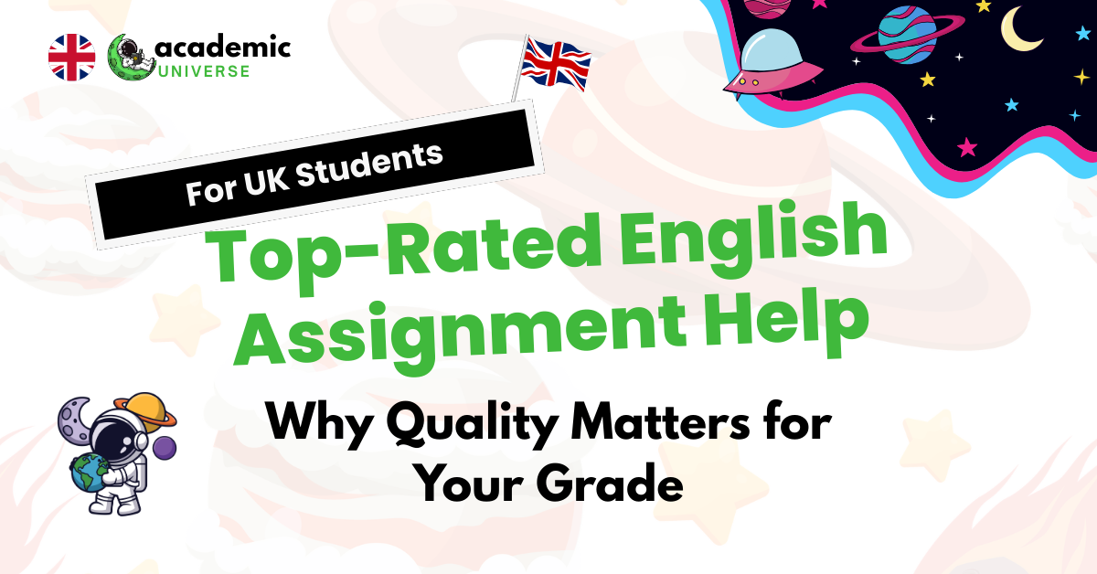 Top-Rated English Assignment Help for UK