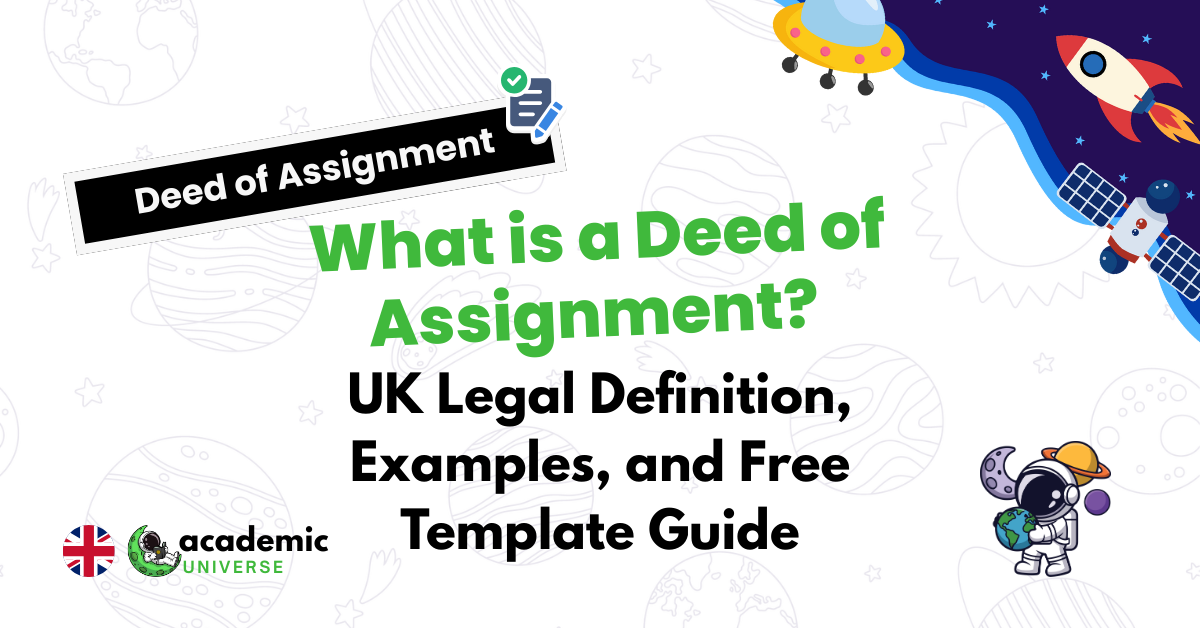 What is a Deed of Assignment?