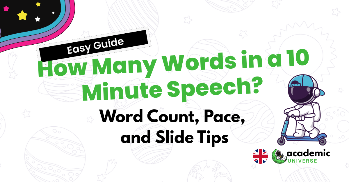 10 Minute Presentation Word Count: How Many Words Do You Really Need?