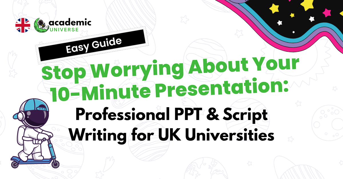 Stop Worrying About Your 10-Minute Presentation: