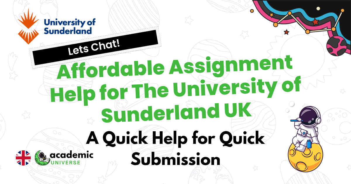 Affordable Assignment Help for The University of Sunderland UK
