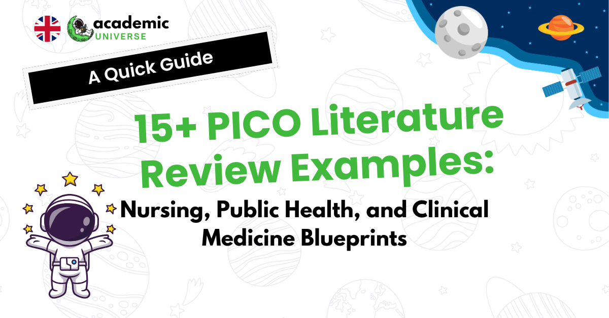 15+ PICO Literature Review Examples: