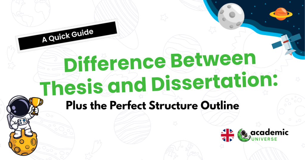Difference Between Thesis and Dissertation