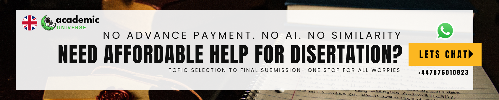 Need Affordable Help for Disertation